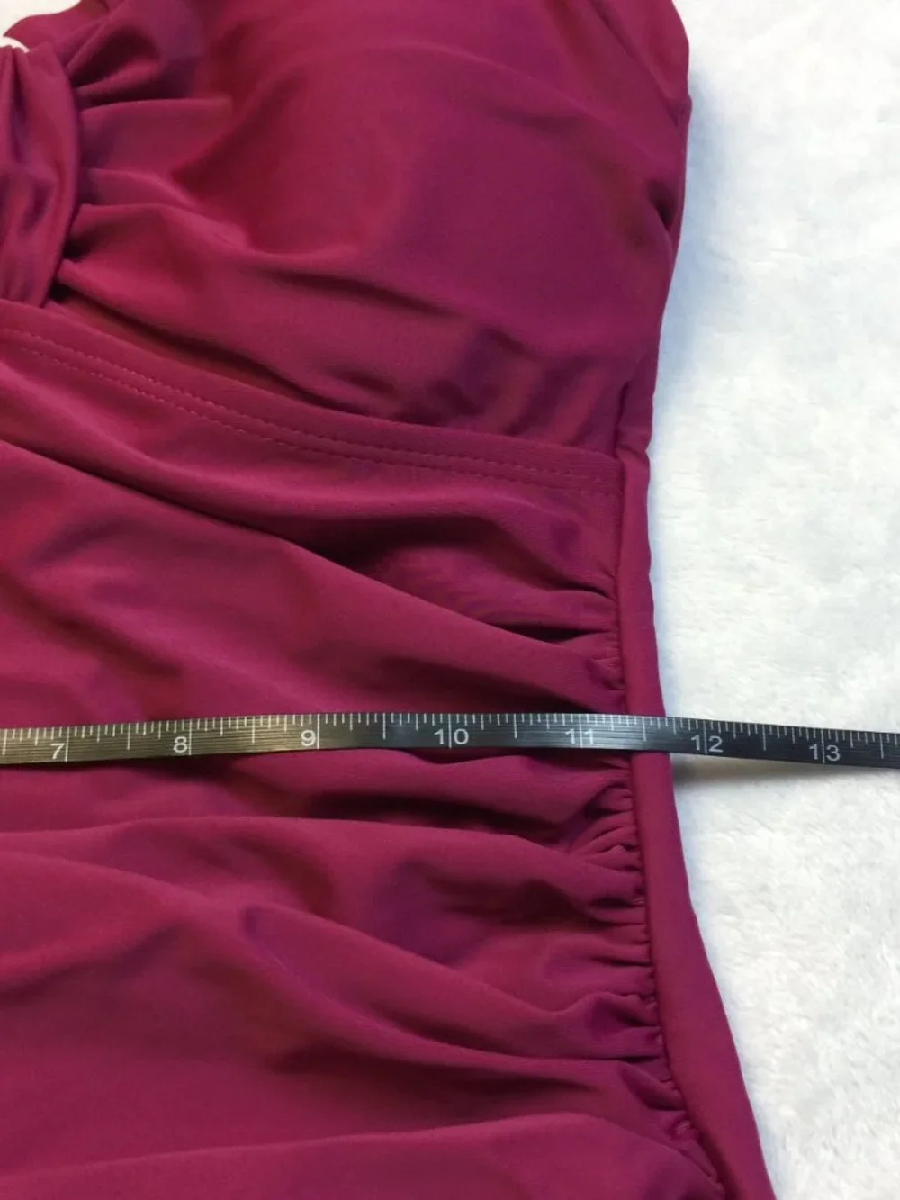 Shore Shapes Swimwear One Piece Size 10 Womans Pink Wireless Retro Pinup Resort